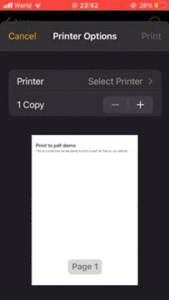 Read more about the article how to print to pdf on ipad or iphone