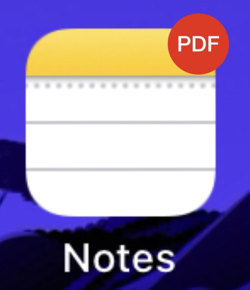 How to Convert Notes to pdf on iPad
