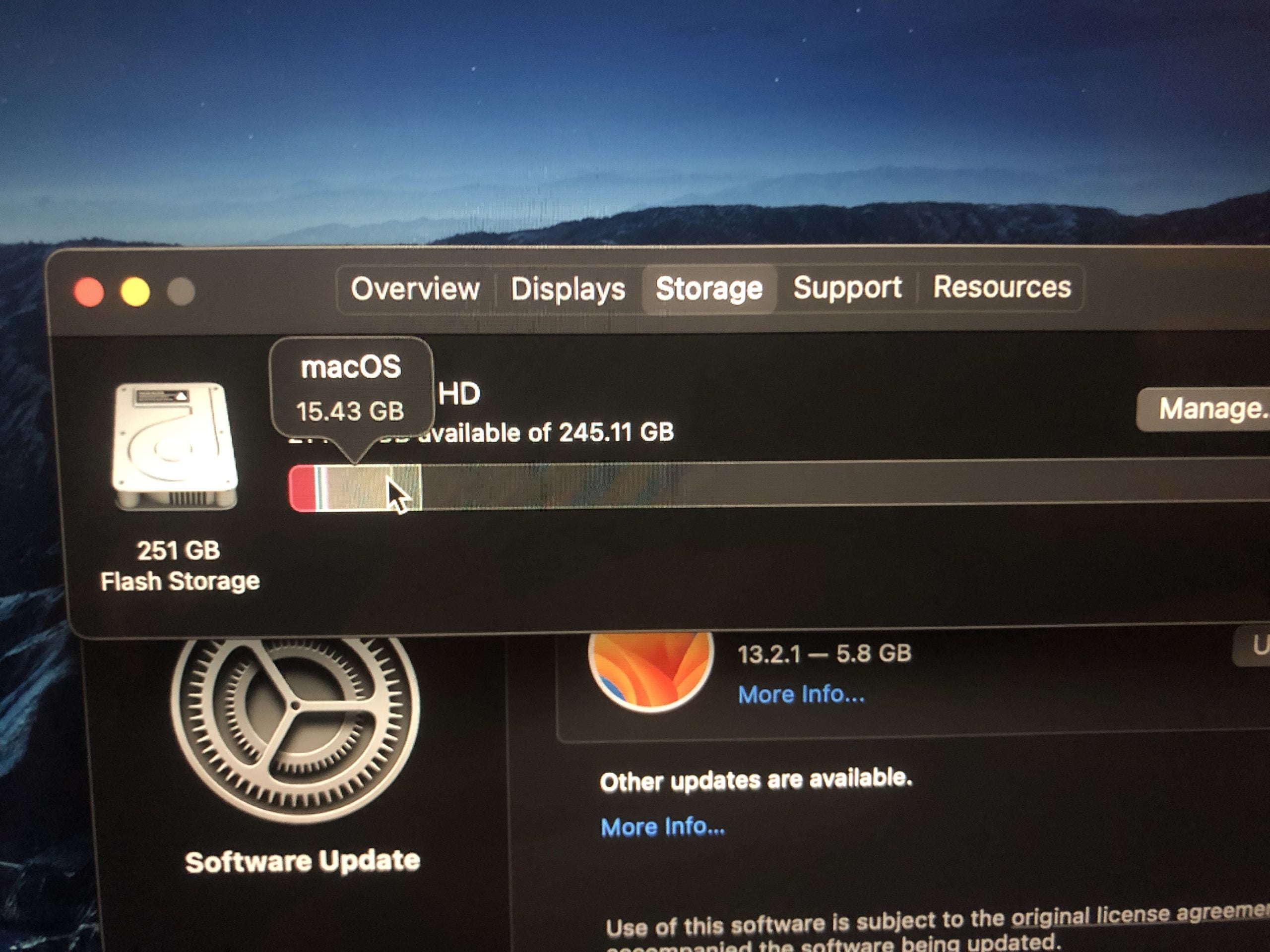 How much storage does MacBook Air M2 have?