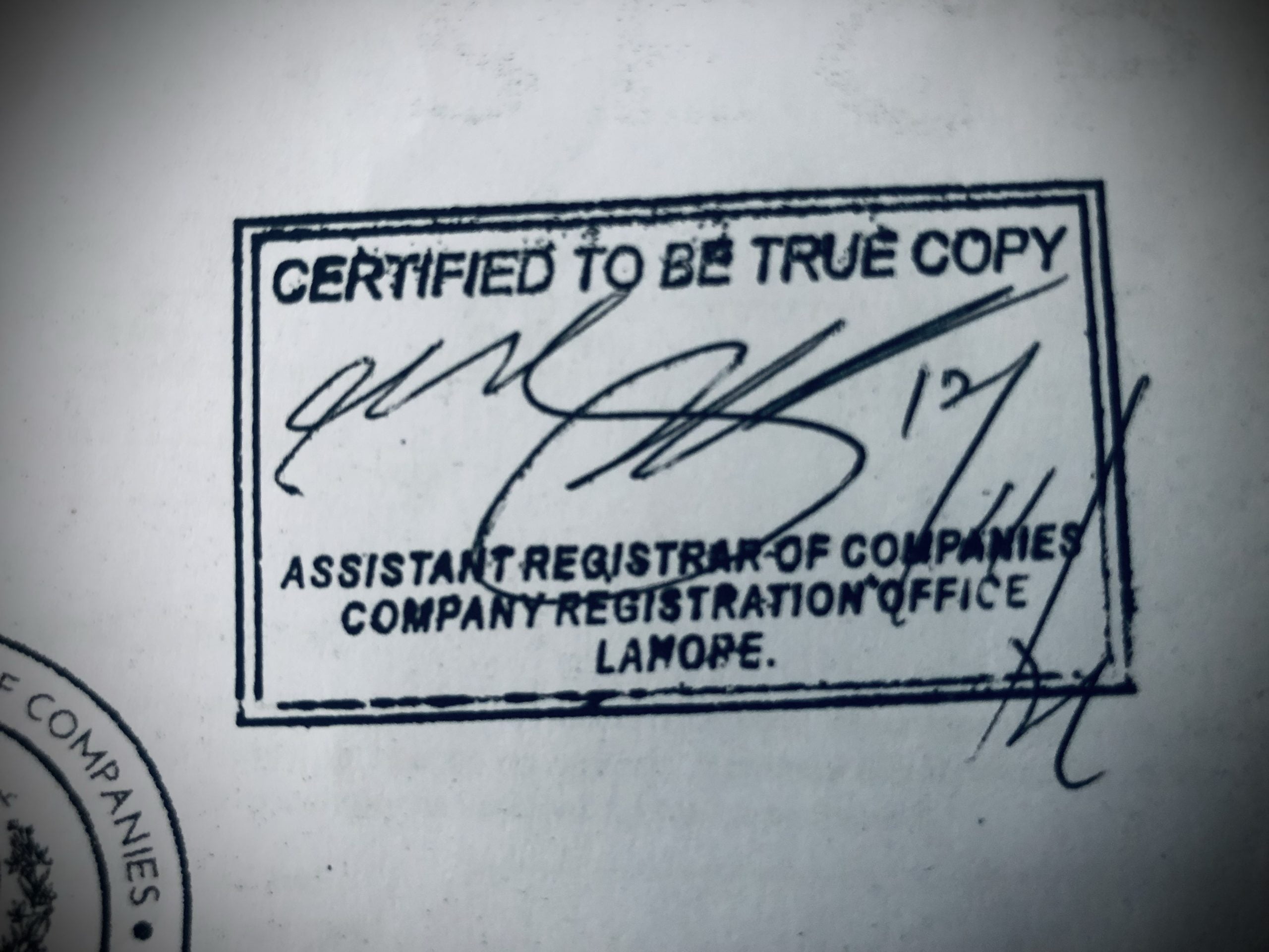 How to get Digital Certified True Copy SECP
