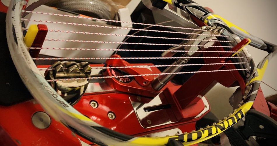 What tension should I string my squash racket?