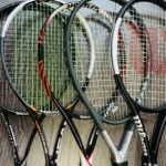 How much can you make stringing tennis rackets?
