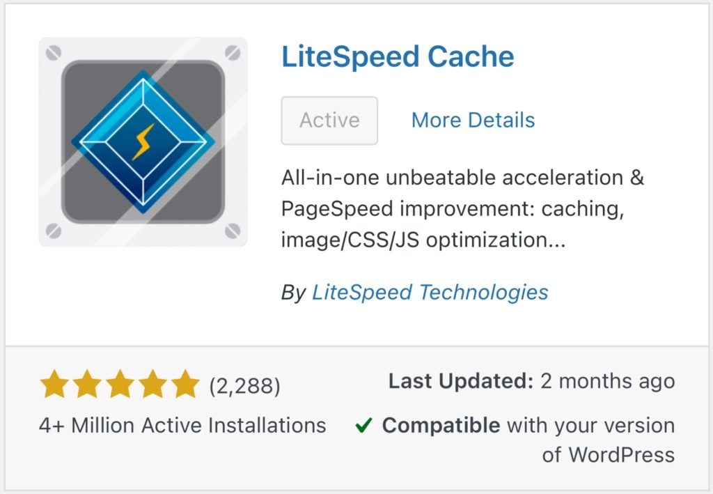 How do I optimize LiteSpeed cache?