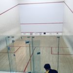can you play squash by yourself